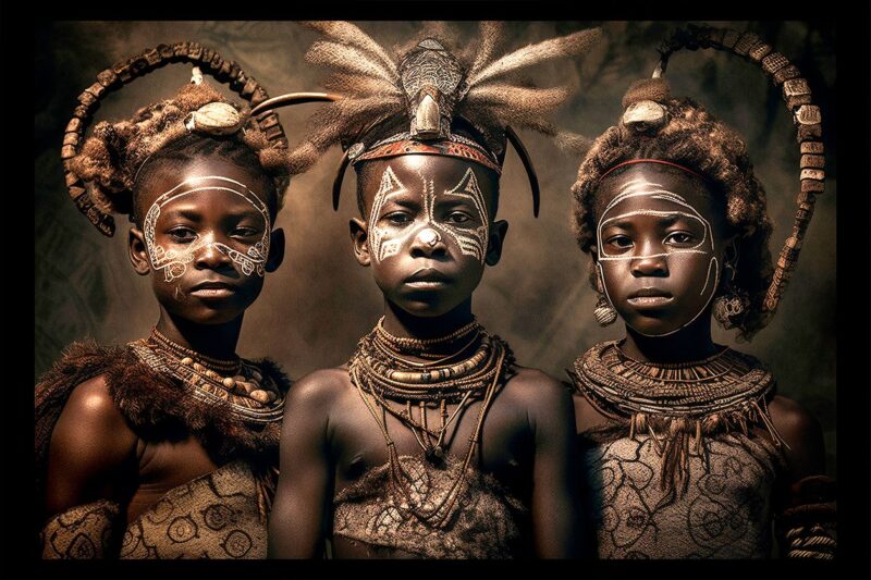 african tribe collection II