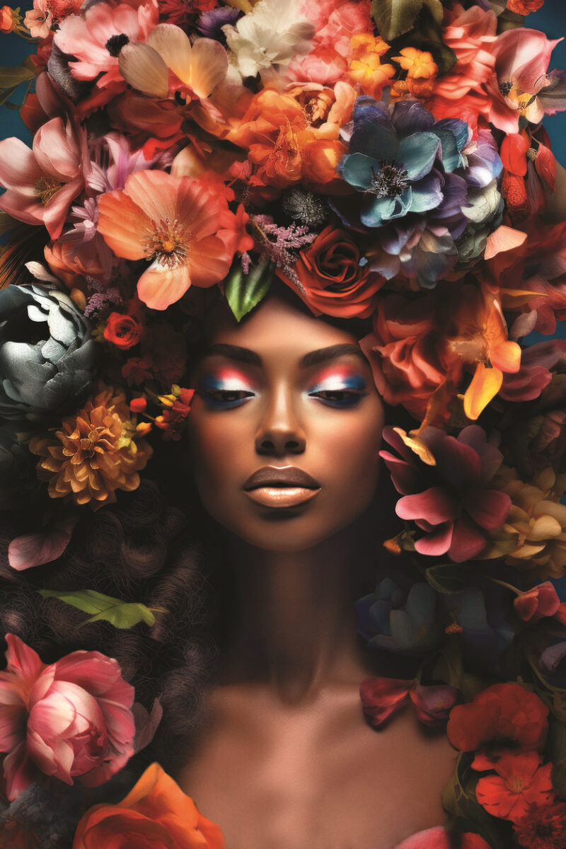 flower power woman I