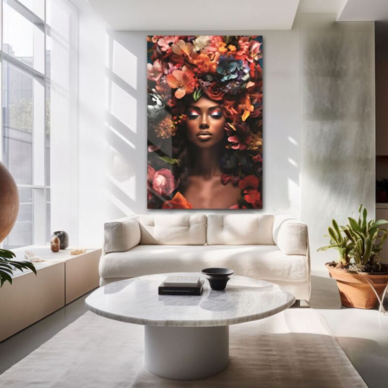flower power woman I - Afbeelding 2