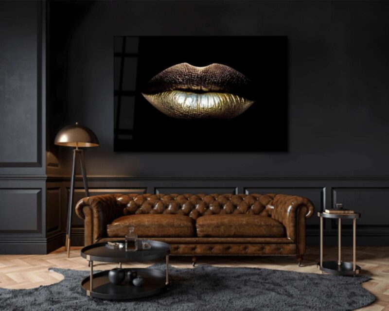 golden lips - Afbeelding 2