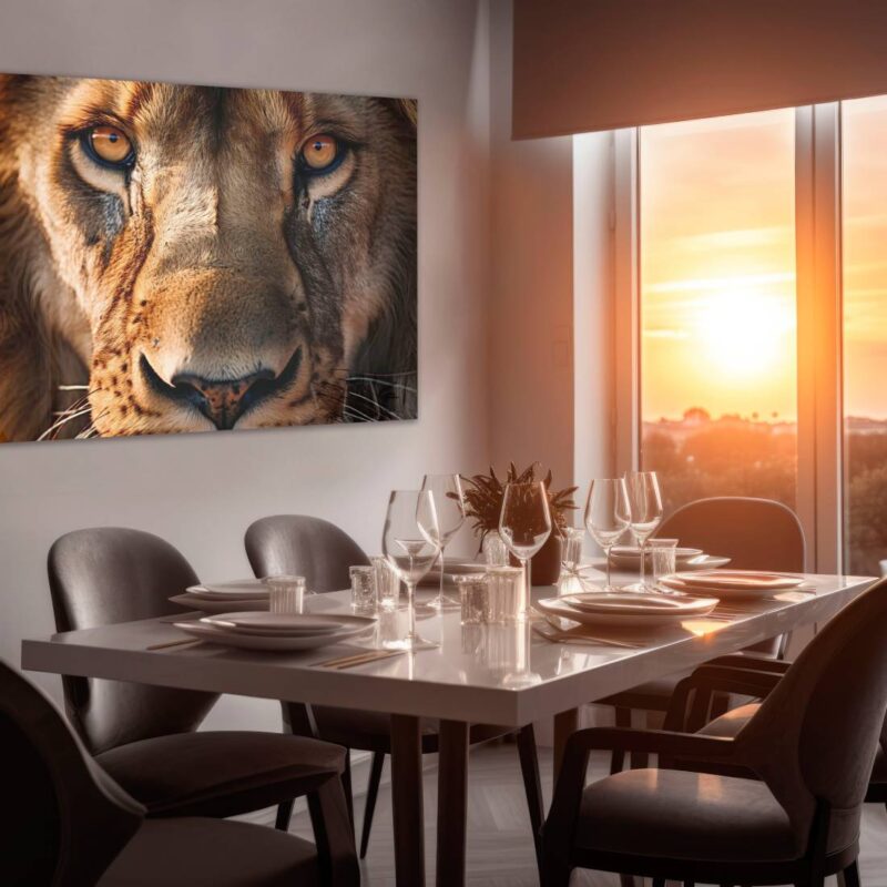 lion portrait III - Afbeelding 2