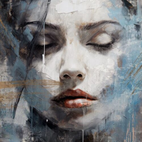 painted woman II