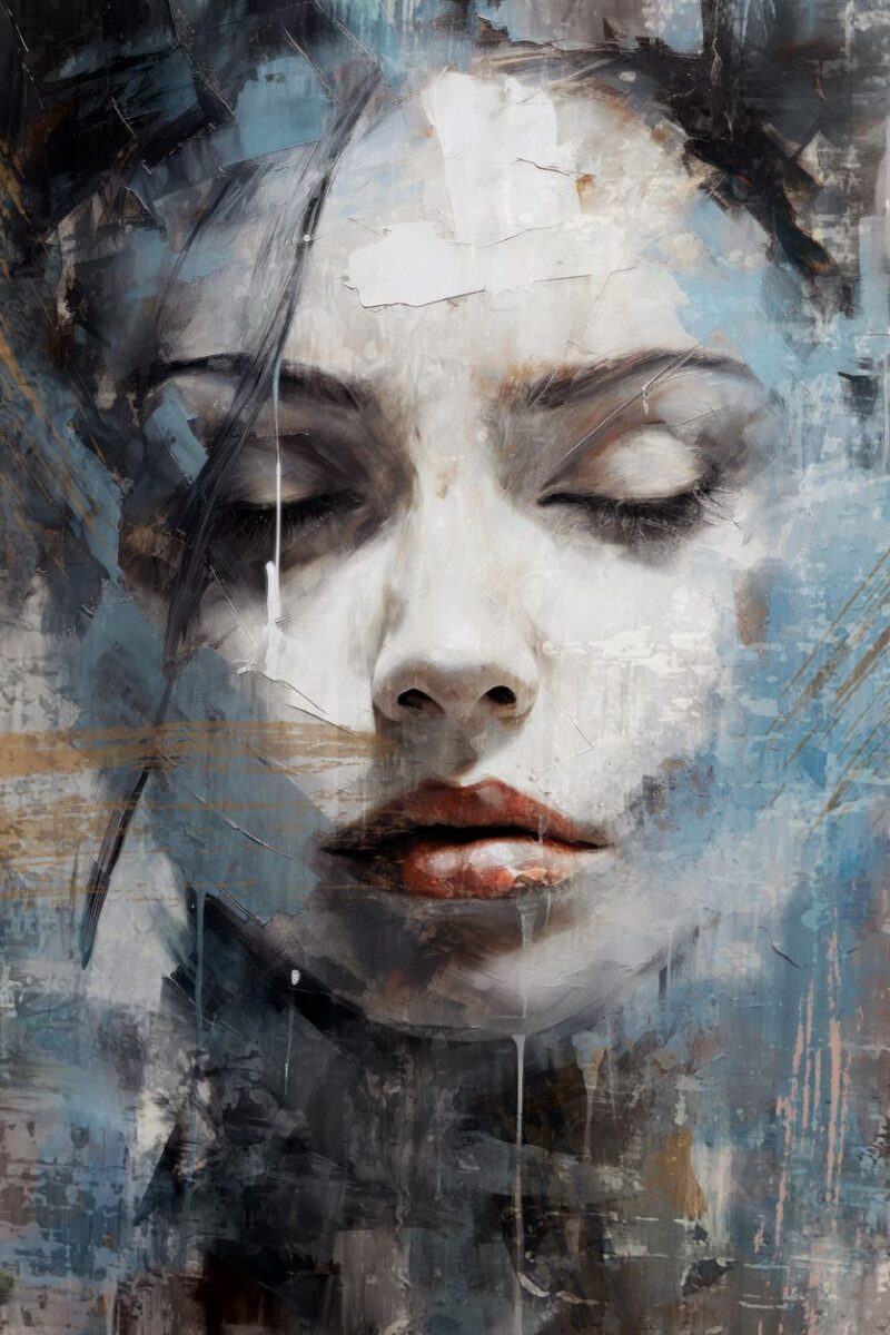 painted woman II