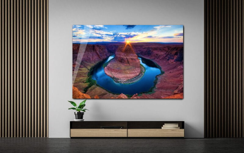 sunburst in the grand canyon - Afbeelding 2