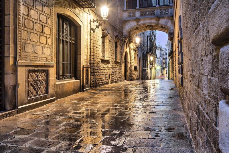 the streets of barcelona