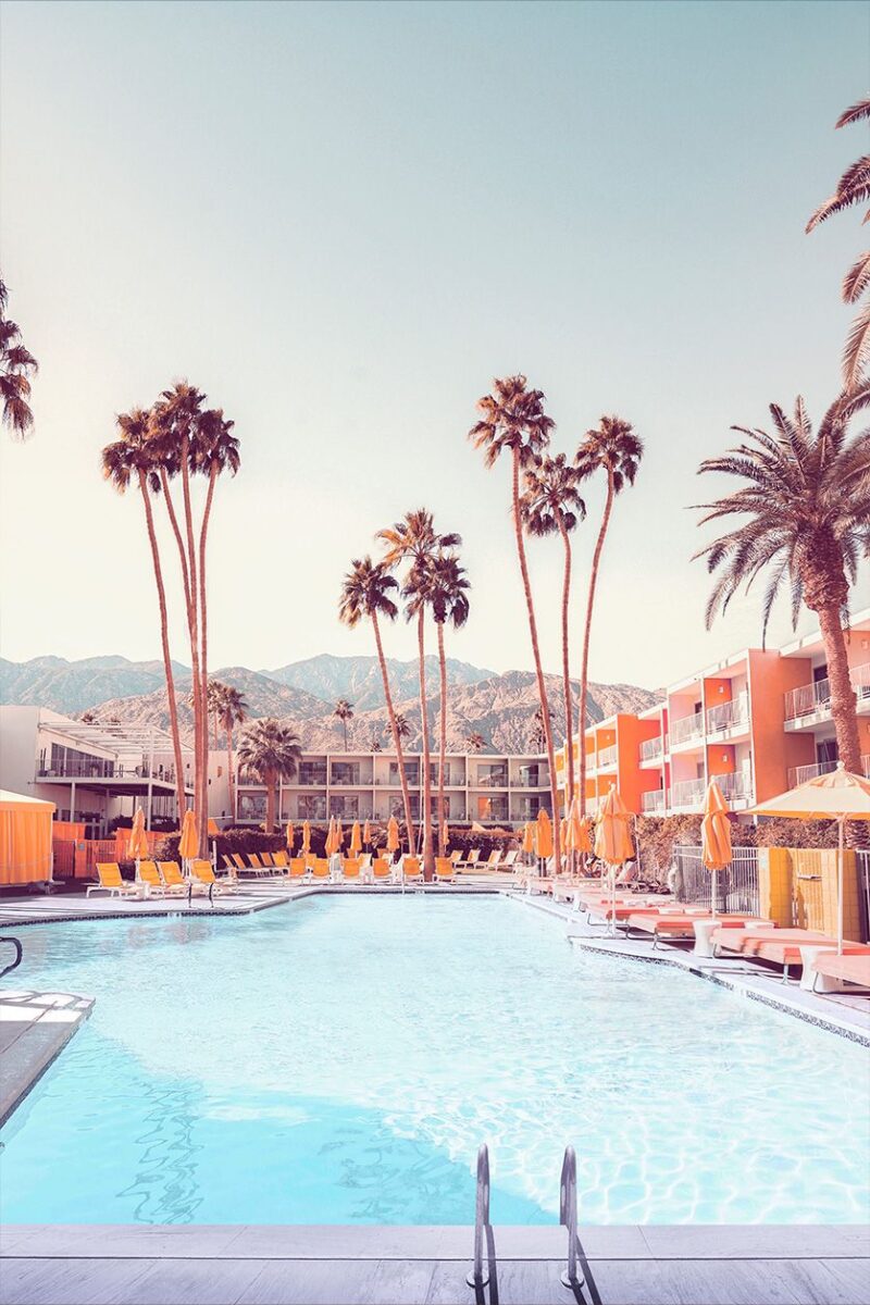 poolside retro II - Afbeelding 3
