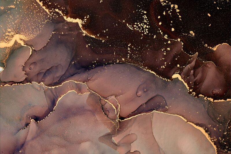 rose gold marble